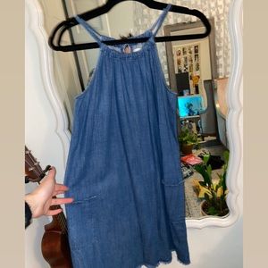 old navy denim dress